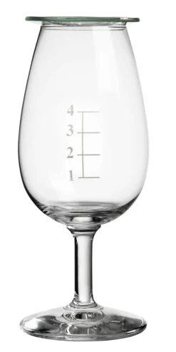 Whisky Glas - Distillery Taster | mit Messlinien - 140 ml