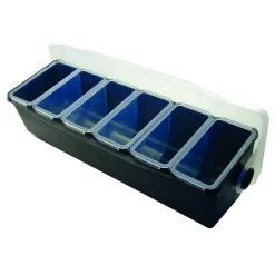 Zutatenbehälter mit Deckel | 6 Behälter